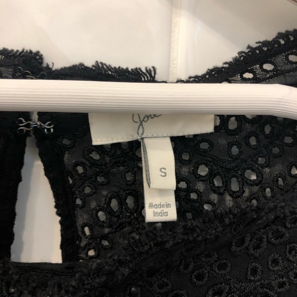 JOIE Fanny B Eyelet Scalloped Edge Top - Picture 8 of 10